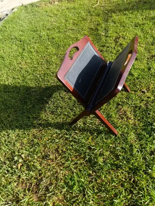 Revistero madera efecto piel