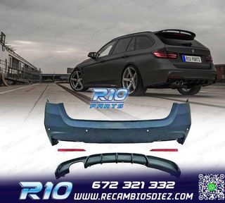 PARAGOLPES TRASERO BMW F31 TOURING LOOK M PERFORMANCE PDC SA