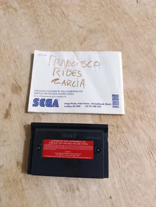 Xenon II megablast Sega Máster System