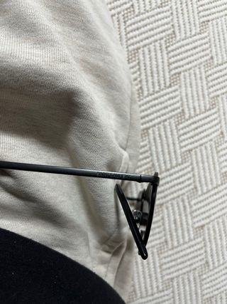 Gafas de sol corazón Saint Laurent negras