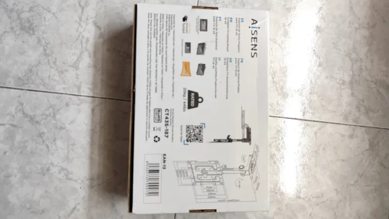 Soporte Techo TV AISENS 19-43 CT43S-187 afbeelding 2