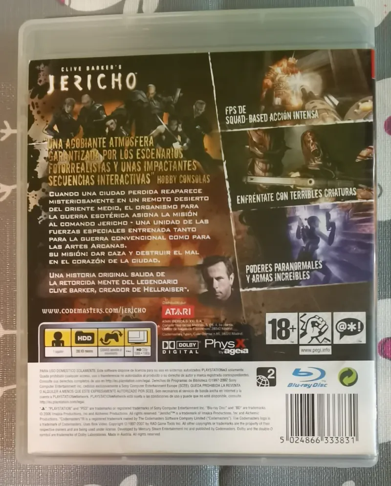 Jericho PS3 (PlayStation 3) Juego afbeelding 2