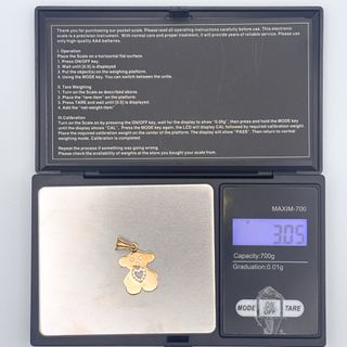 Colgante Oro 18K, Oso Tous, 3.05gr