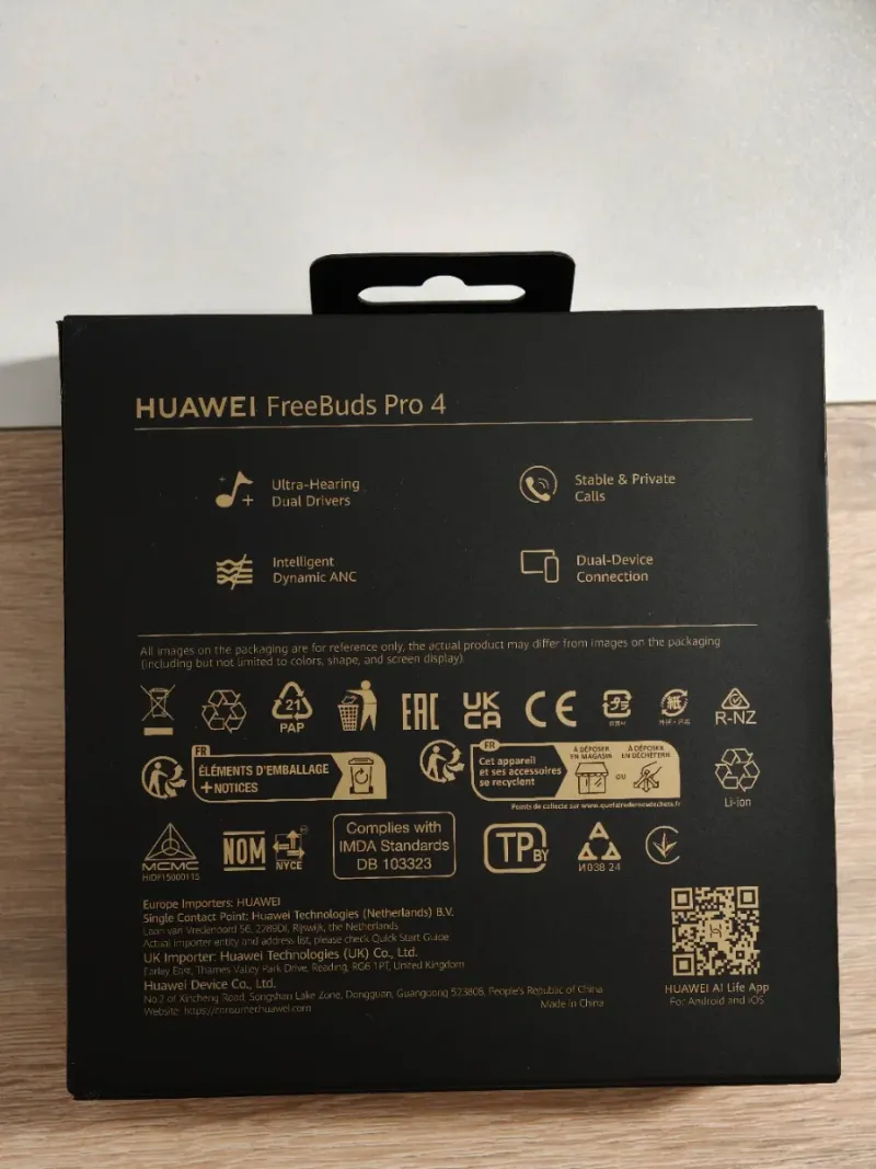 Huawei FreeBuds Pro 4 Blancos afbeelding 2