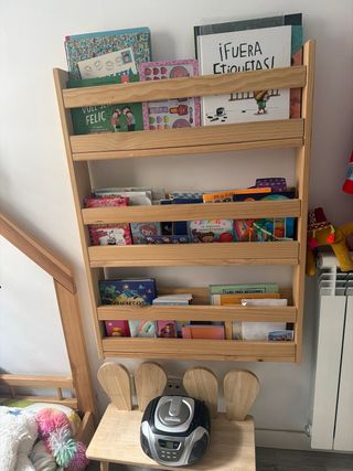 Estantería Montessori Madera Natural