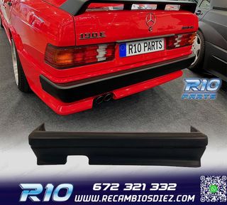 PARAGOLPES TRASERO MERCEDES 190 W201 83-87 LOOK EVO 1 AMG