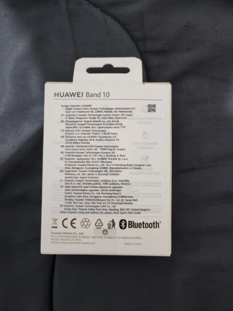 Huawei Band 10 Negro afbeelding 2