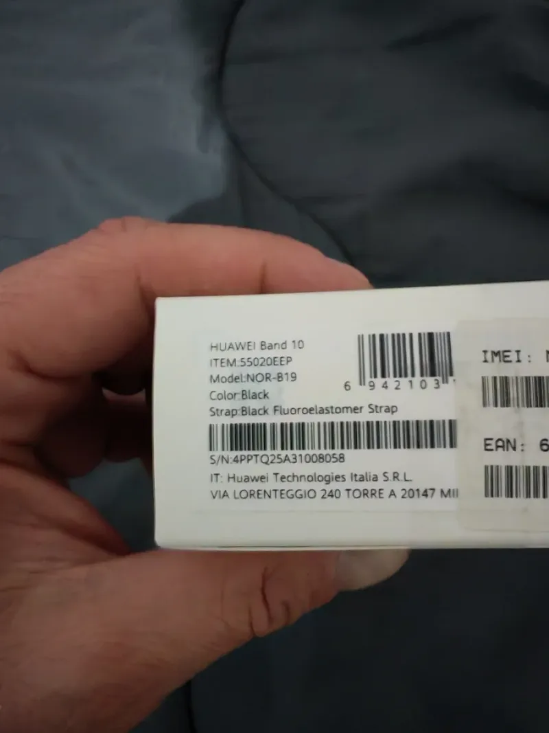 Huawei Band 10 Negro afbeelding 4