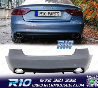 PARAGOLPES TRASERO AUDI A5 8T SPORTBACK 07-16 LOOK RS5