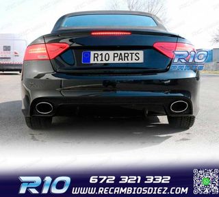 PARAGOLPES TRASERO AUDI A5 8T COUPE 07-15 LOOK RS5