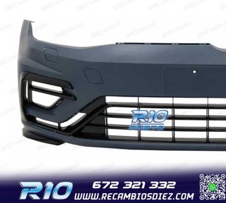 PARAGOLPES DELANTERO VOLKSWAGEN VW GOLF 7.5 17-19 LOOK R20 S