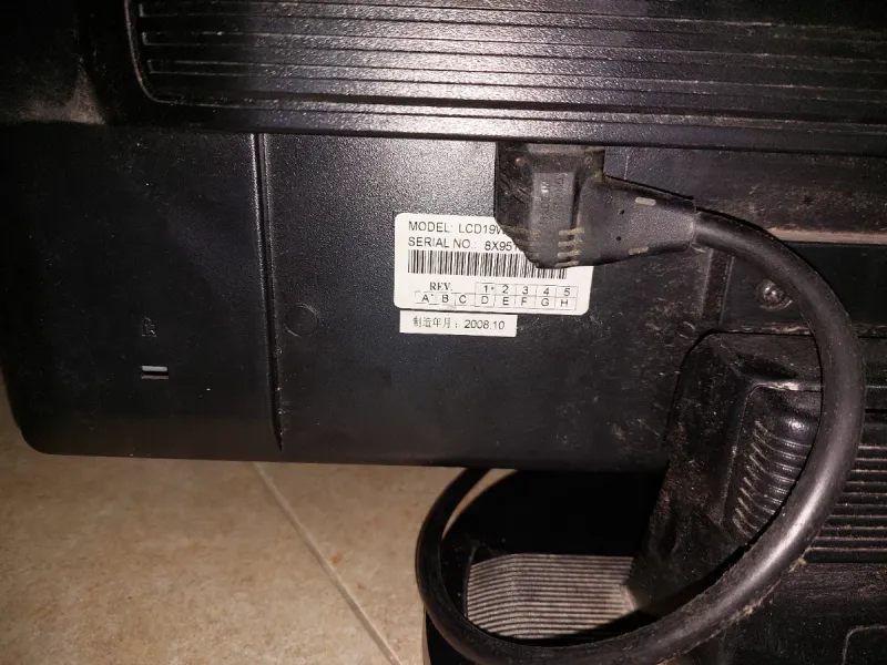 Monitor NEC LCD 19WV afbeelding 7