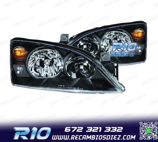 FAROS FORD MONDEO 01-07 FONDO NEGRO