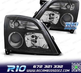 FAROS OPEL VECTRA C 02-05 SIGNUM 03-05 FONDO NEGRO