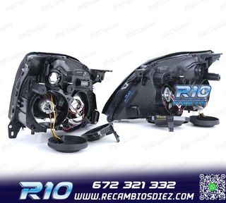FAROS OPEL VECTRA C 02-05 SIGNUM 03-05 FONDO NEGRO