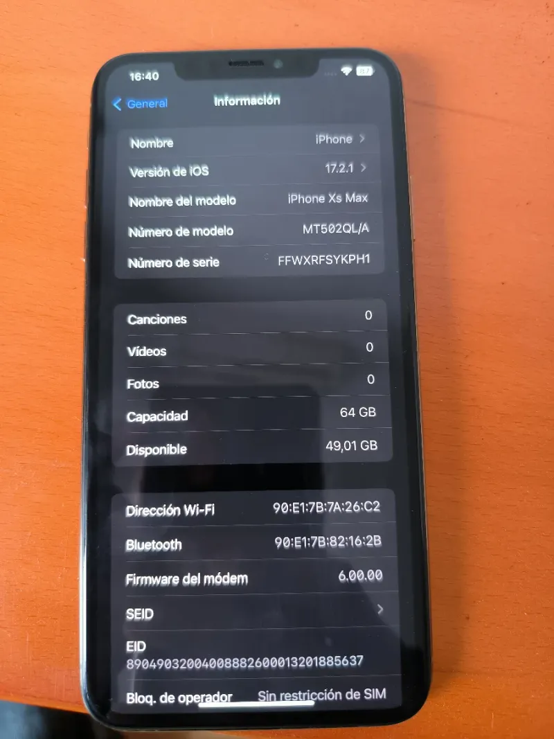 iPhone XS Max Oro afbeelding 2