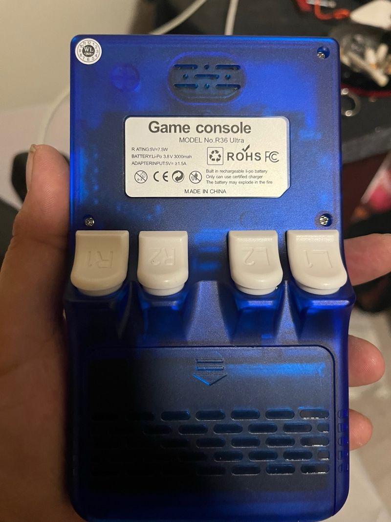 Consola R36 Ultra Azul Nueva afbeelding 2