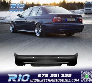 PARAGOLPES TRASERO BMW E39 LOOK M5 PDC DOBLE SALIDA