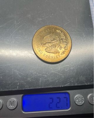 Moneda 50 Pesos Oro 1821-1995 Réplica
