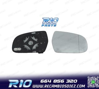CRISTAL ESPEJO BASE DERECHO AUDI A3 10-12