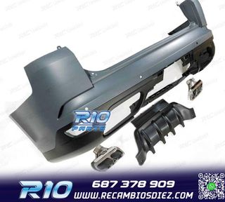 PARAGOLPES TRASERO RANGE ROVER SPORT L494 18- LOOK SVR + COL