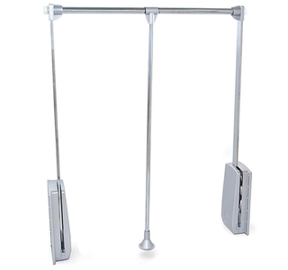 Barra de armario abatible EMUCA para colgar ropa