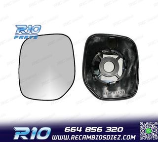 CRISTAL ESPEJO BASE IZQUIERDO CITROEN BERLINGO 96-08 CONVEXO
