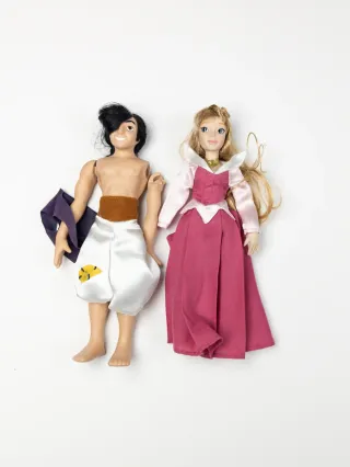 Lote 6 Muñecas Princesas Disney Porcelana