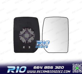 CRISTAL ESPEJO + BASE DERECHO FORD TRANSIT 00-09