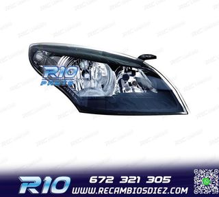 FARO DCH PARA RENAULT MEGANE III 12-14 FONDO NEGRO