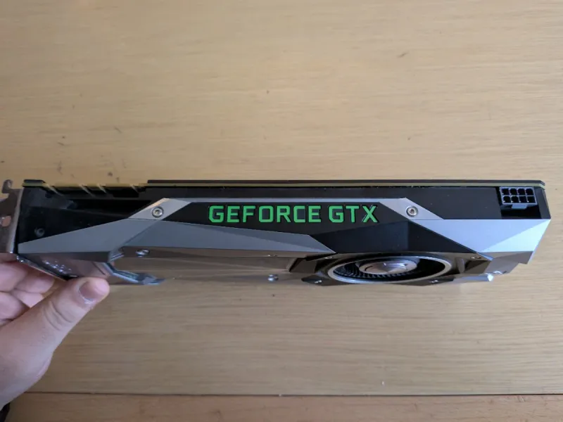 NVIDIA GeForce GTX 1080 8GB FE afbeelding 2
