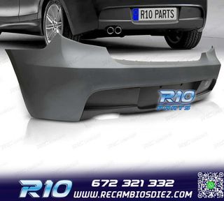 PARAGOLPES TRASERO BMW E81 E87 LOOK M 04-07