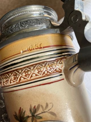 Jarra Cerveza Antigua Suiza