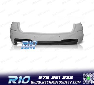 PARAGOLPES TRASERO BMW F11 TOURING LOOK M PDC DOBLE SALIDA I