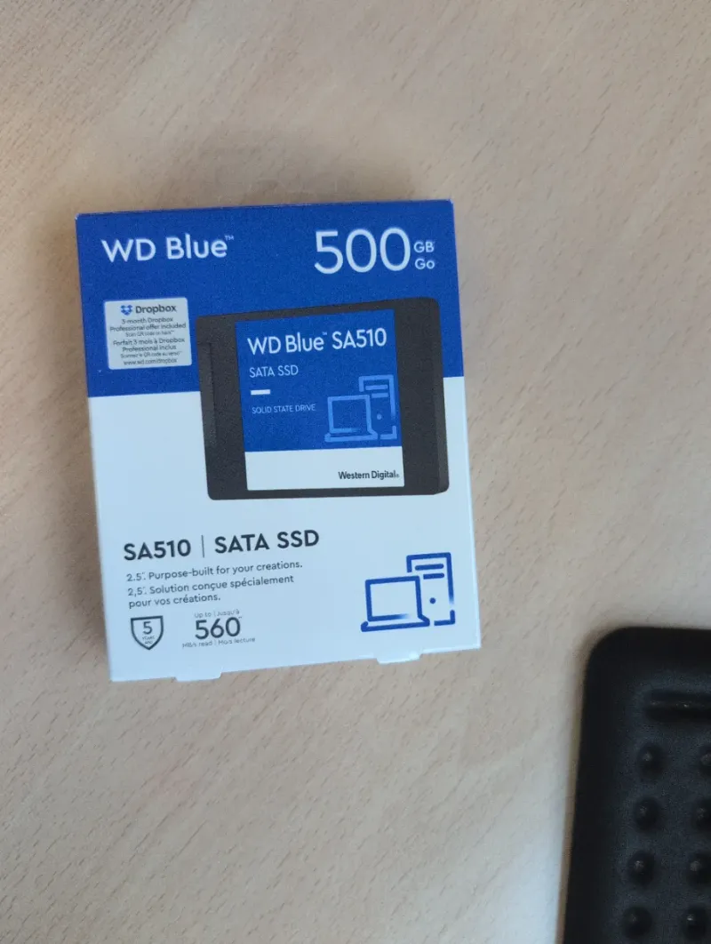 SSD WD Blue 500GB SATA afbeelding 5