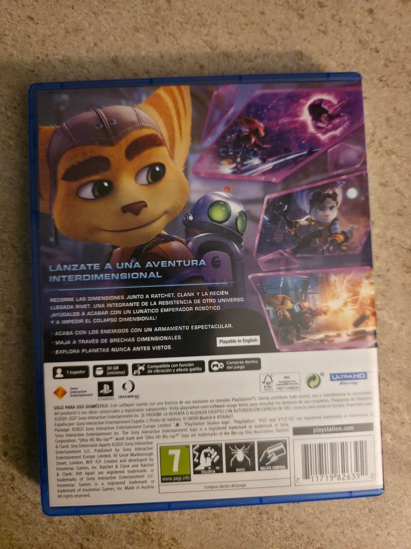 Ratchet & Clank: Una Dimensión Apart PS5 afbeelding 2
