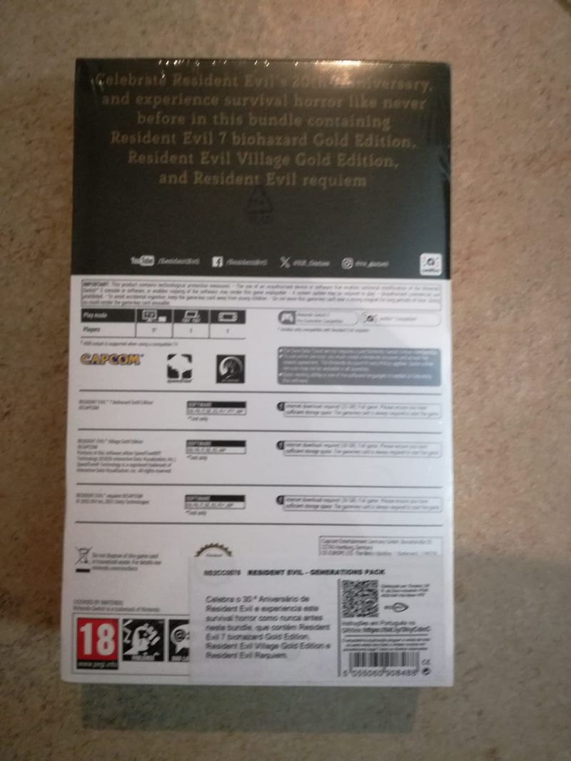 Resident Evil Generation Pack Nintendo Switch 2 afbeelding 2