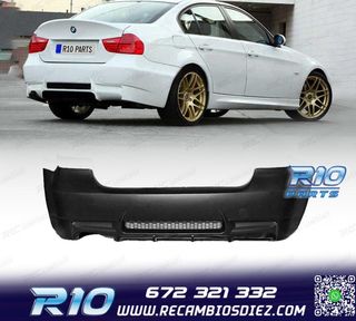 PARAGOLPES TRASERO BMW E90 LOOK M3 SALIDA IZQUIERDA