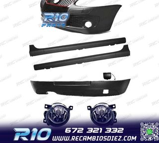 KIT CARROCERIA VOLKSWAGEN VW GOLF 5 LOOK GTI + FAROS
