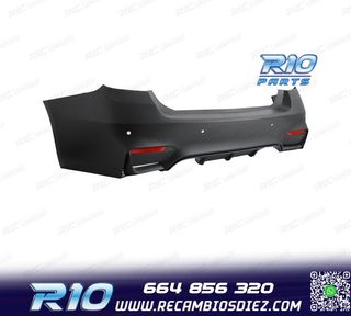 PARAGOLPES TRASERO BMW F32 F33 LOOK M4 SPORT PDC