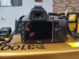 Cámara Nikon D3100 Kit Objetivo 18-55mm