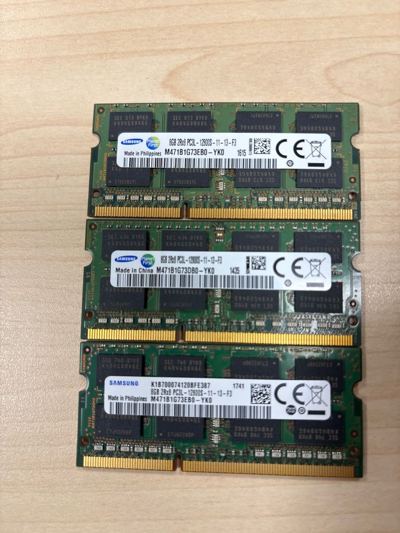 Memoria RAM Samsung DDR3L SO-DIMM 8GB