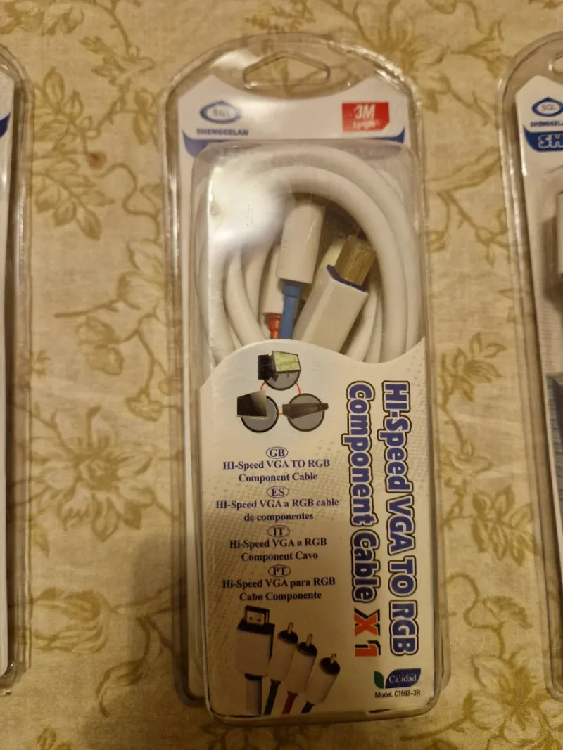 Cable VGA-VIDEO C550 3m SHENGGELAN afbeelding 3