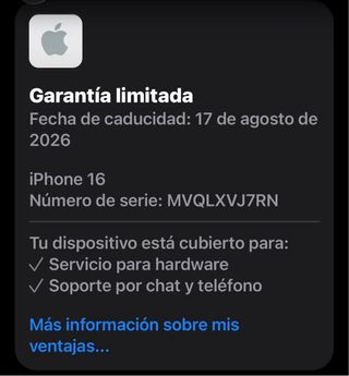 iPhone 16 128GB Nero 7 mesi di utilizzo