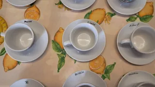 Set 12 Tazzine Caffè Dipinte