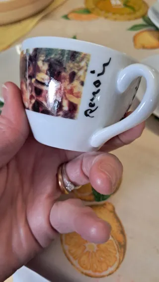 Set 12 Tazzine Caffè Dipinte