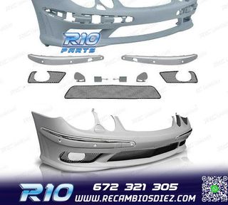 PARAGOLPES DELANTERO MERCEDES W211 02-06 PDC LOOK AMG