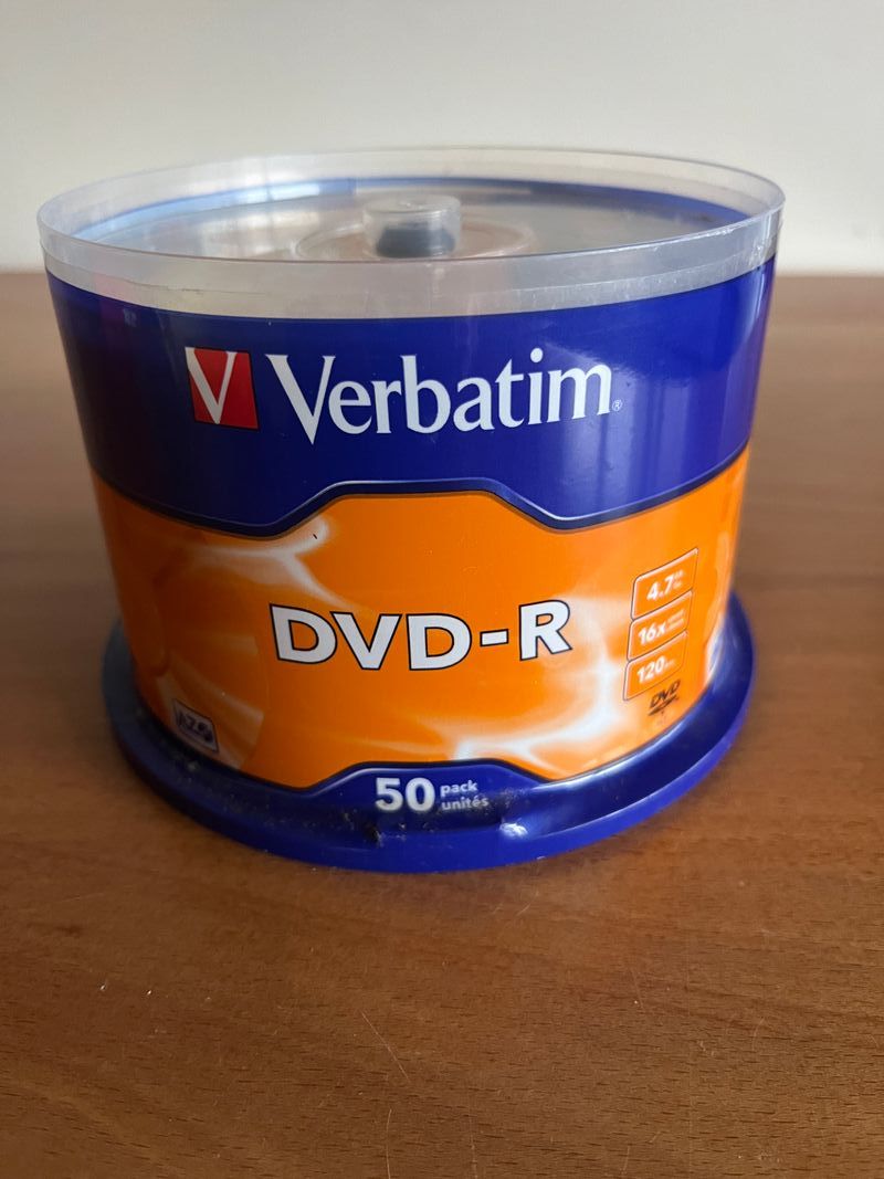 DVD-R Verbatim 50 unidades