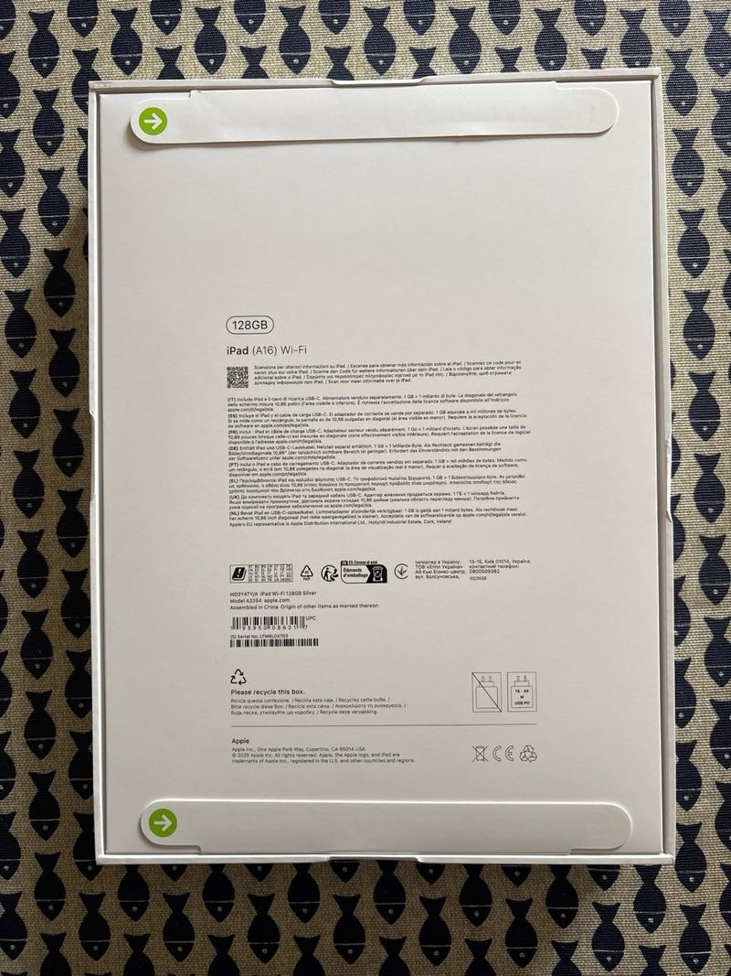 iPad A16 128GB WiFi Plata afbeelding 3
