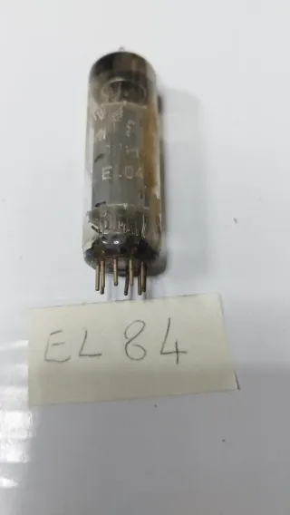 Valvola EL84 Tubo Termoionico Vintage vecchia